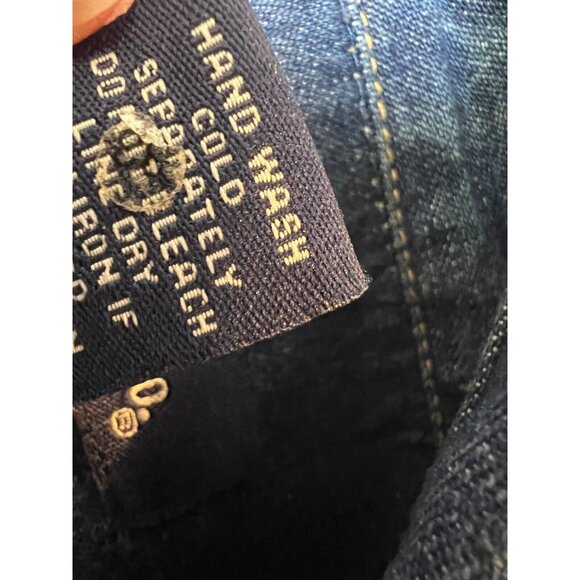 Denim & Co Jean Jacket Plus size 1X Trucker Coat Bling Cotton Y2K 90s - Picture 9 of 9